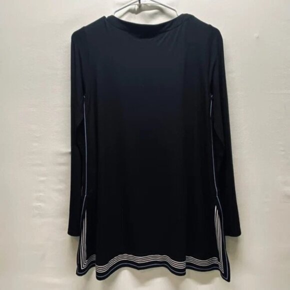 J. Jill Long Sleeve Pullover Tunic Women's XSP Petite Black Stretch MSRP $89 NWT - Picture 10 of 14